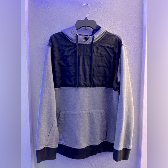 Ninth Hall Men’s Hooded Sweatshirt XL - Gray/Black - Picture 1 of 4